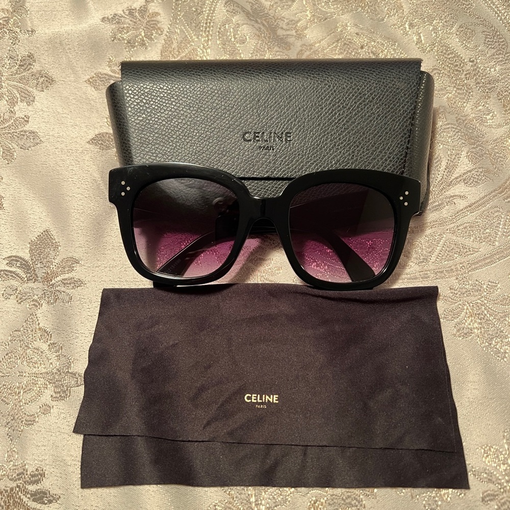 Celine oversized sunglasses.